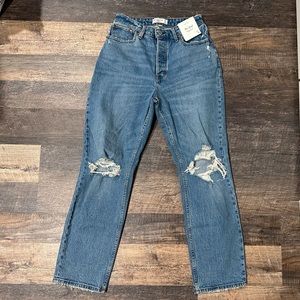 Abercrombie The Dad High Rise Jeans Curve Love